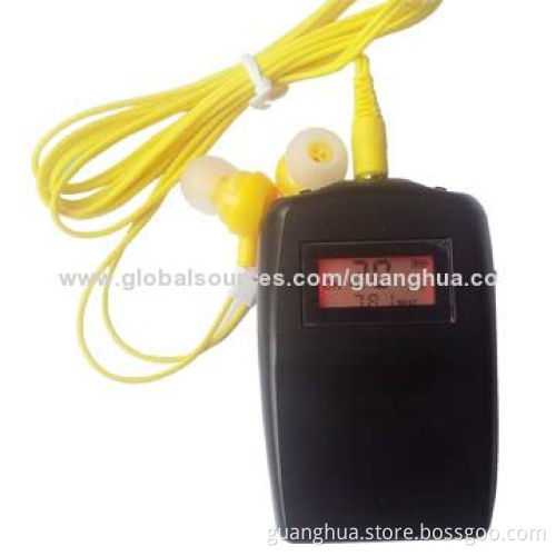 Radio with LCD screen, back light and lock-button function, 1~99 channels can be fixed